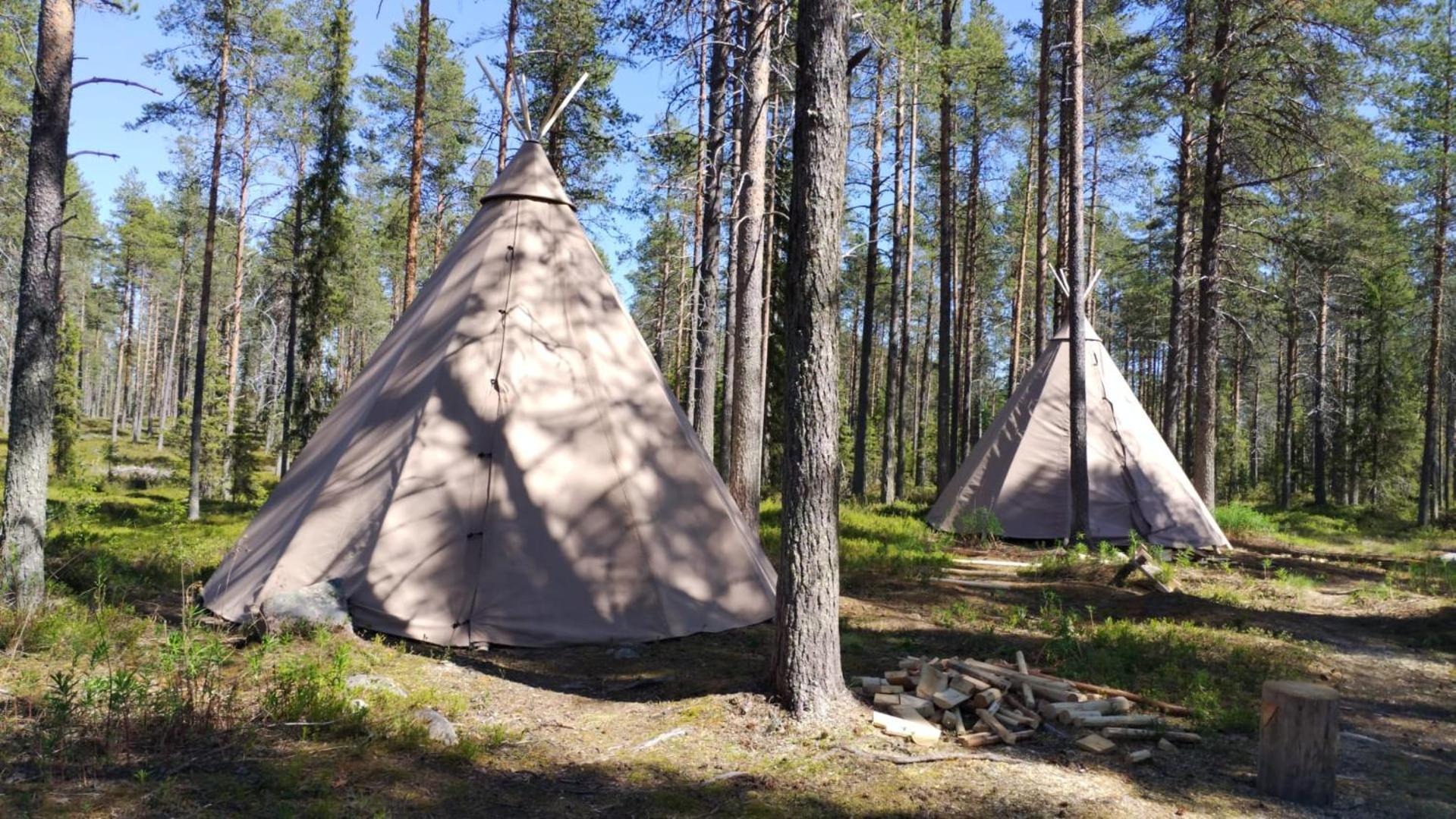Karhunkierros Cabins & Huts Salla Exteriér fotografie